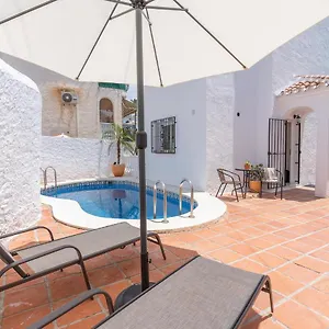Lovely House With Private Pool In Burriana! Nerja